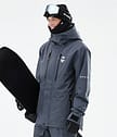 Montec Fawk Kurtka Snowboardowa Mężczyźni Metal Blue