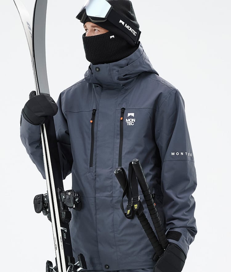 Montec Fawk Ski Jacket Men Metal Blue, Image 2 of 10