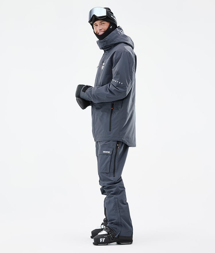 Montec Fawk Ski Jacket Men Metal Blue, Image 4 of 10