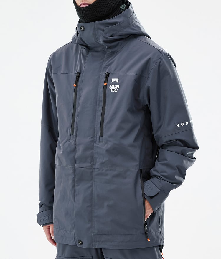 Montec Fawk Ski Jacket Men Metal Blue, Image 8 of 10