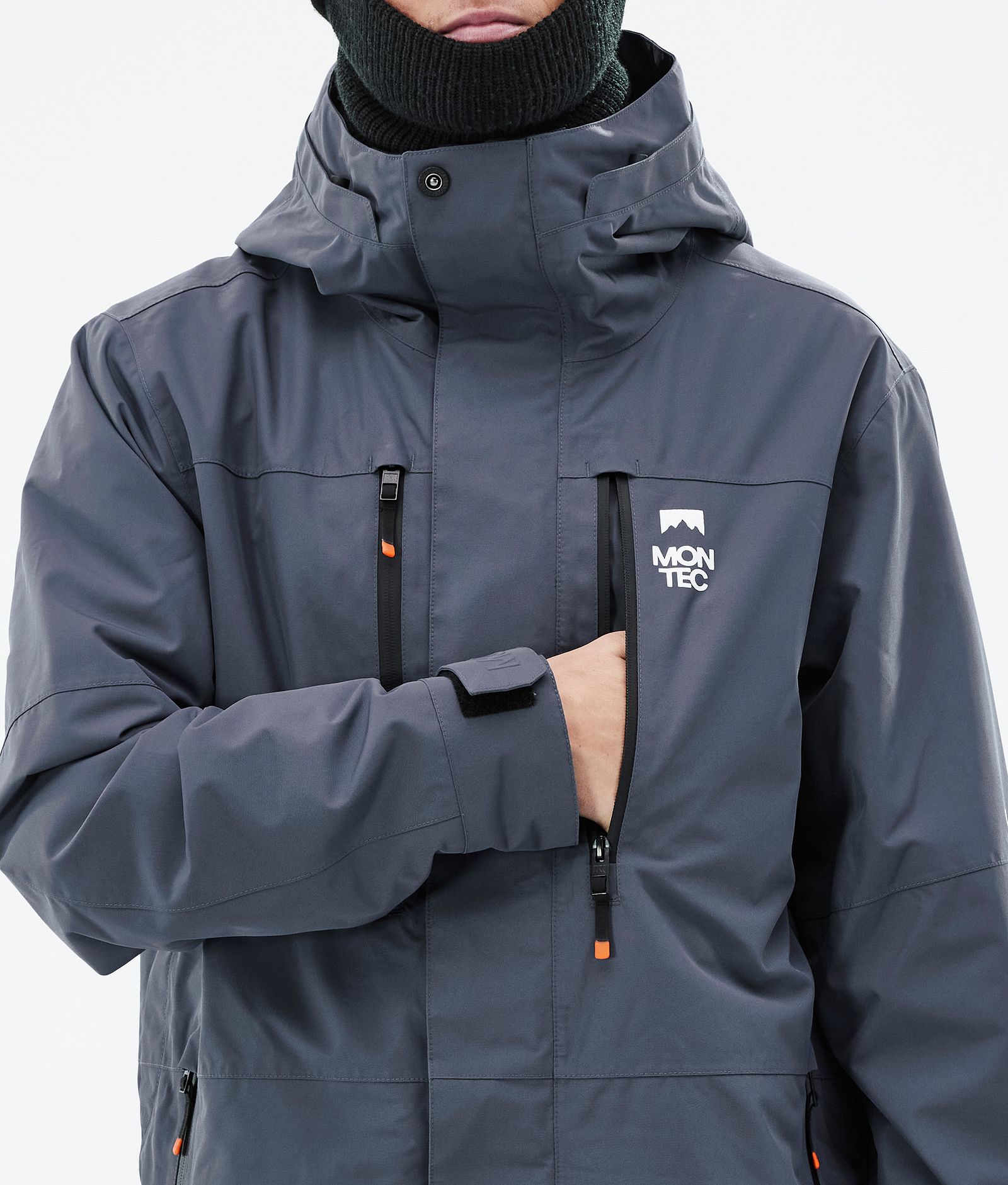 Montec Fawk Snowboard Jacket Men Metal Blue