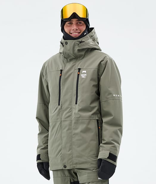 Montec Fawk Snowboard Jacket Men Greenish