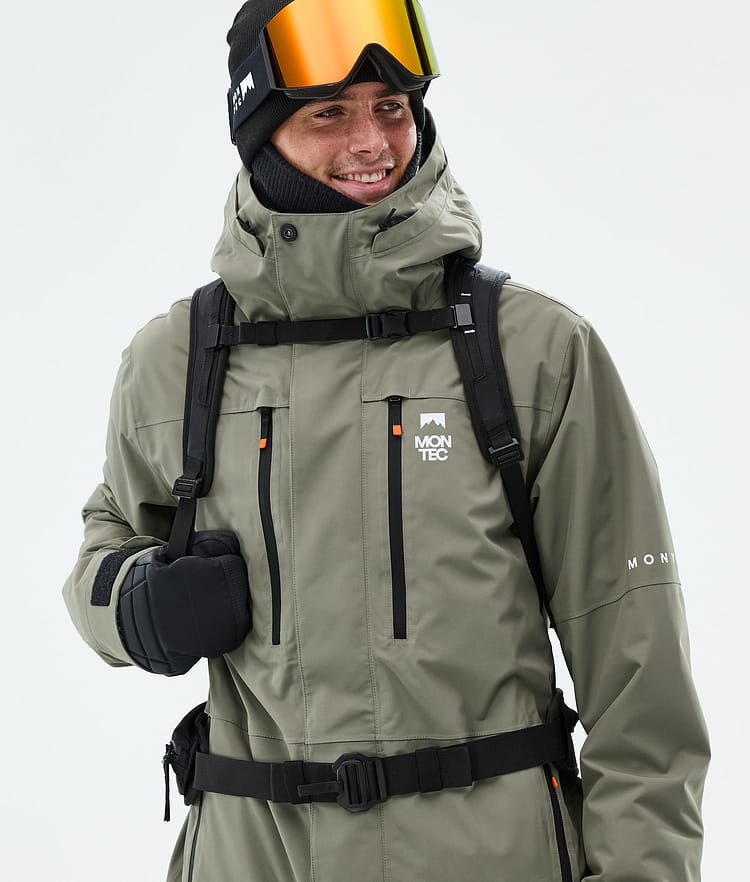 Montec Fawk Ski Jacket Men Greenish, Image 2 of 10