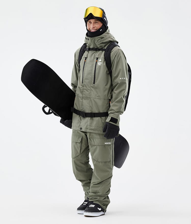 Montec Fawk Kurtka Snowboardowa Mężczyźni Greenish, Zdjęcie 3 z 10