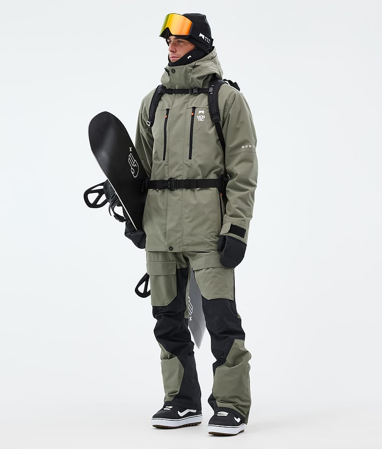 Montec Fawk Snowboard jas Heren Greenish, Afbeelding 3 van 10
