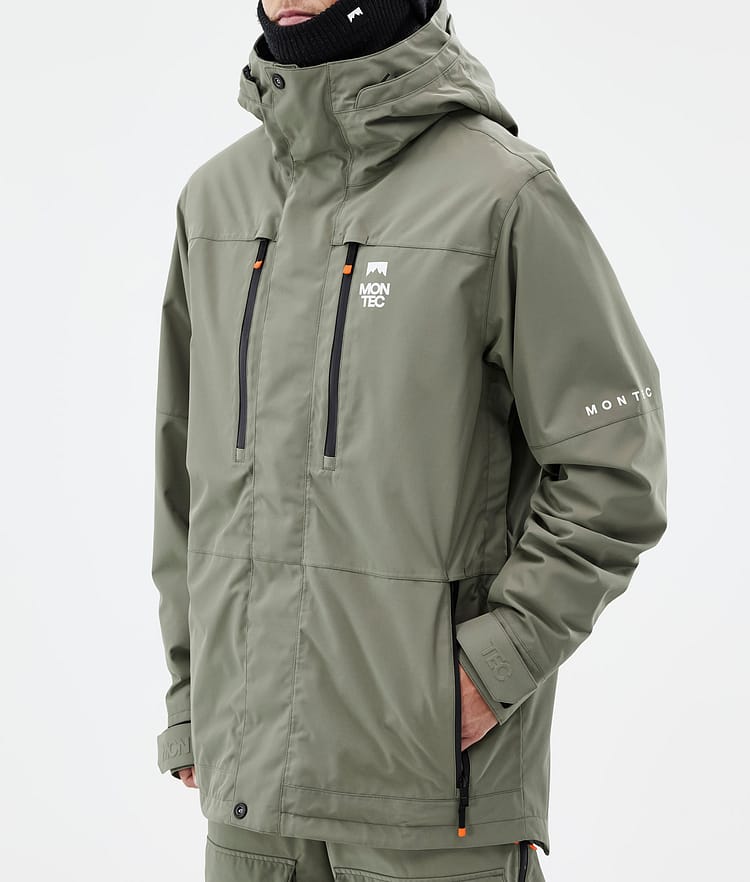 Montec Fawk Snowboardjakke Herre Greenish, Billede 8 af 10