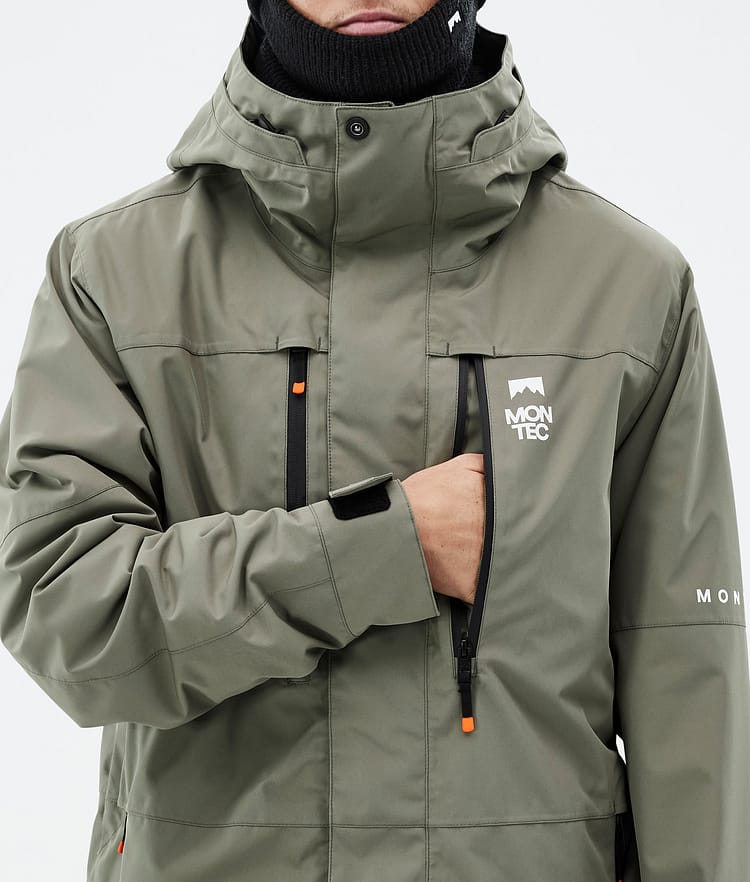 Montec Fawk Chaqueta Snowboard Hombre Greenish, Imagen 9 de 10