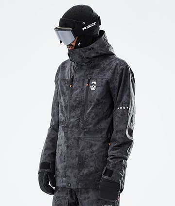 Montec Fawk Kurtka Snowboardowa Black Tiedye