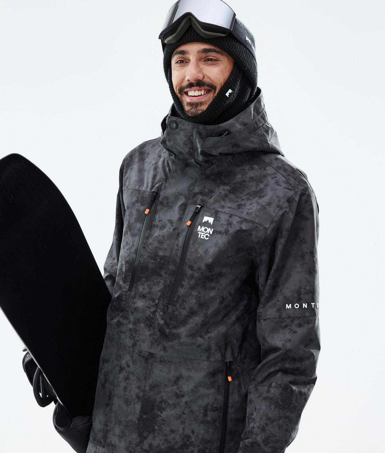 Montec Fawk Giacca Snowboard Uomo Black Tiedye, Immagine 2 di 10