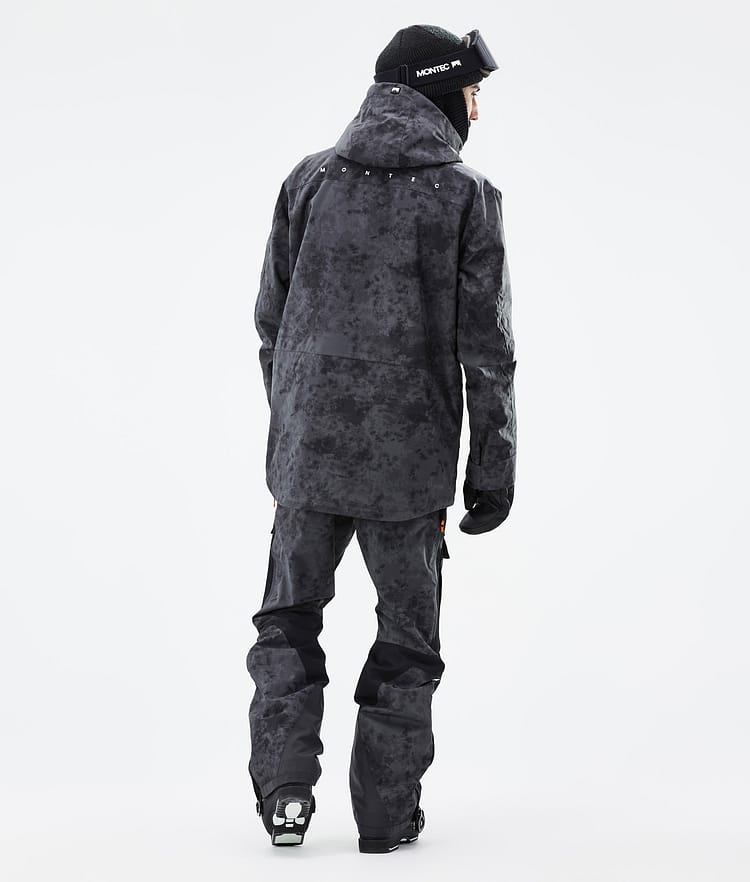 Montec Fawk Men's Ski Pants Light Grey/Black/Dark Atlantic