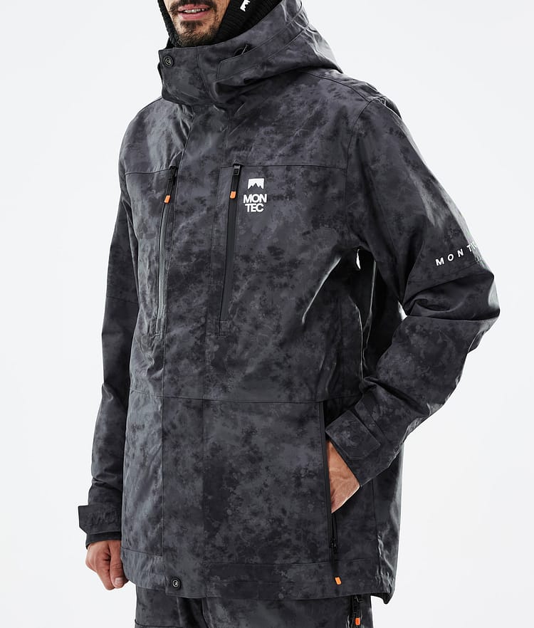 Montec Fawk Ski Jacket Men Black Tiedye