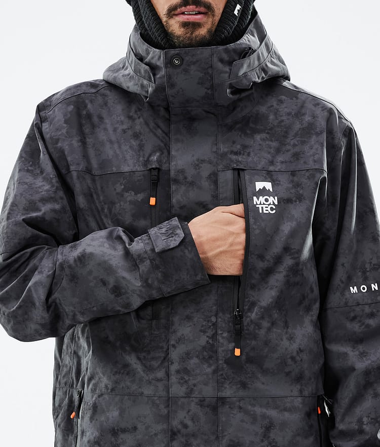 Montec Fawk Snowboardjakke Herre Black Tiedye, Billede 9 af 10