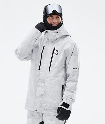 Montec Fawk Kurtka Snowboardowa White Tiedye
