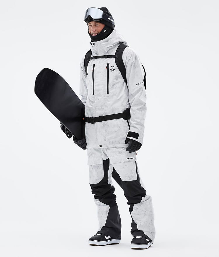 Montec Fawk Veste Snowboard Homme White Tiedye, Image 3 sur 10