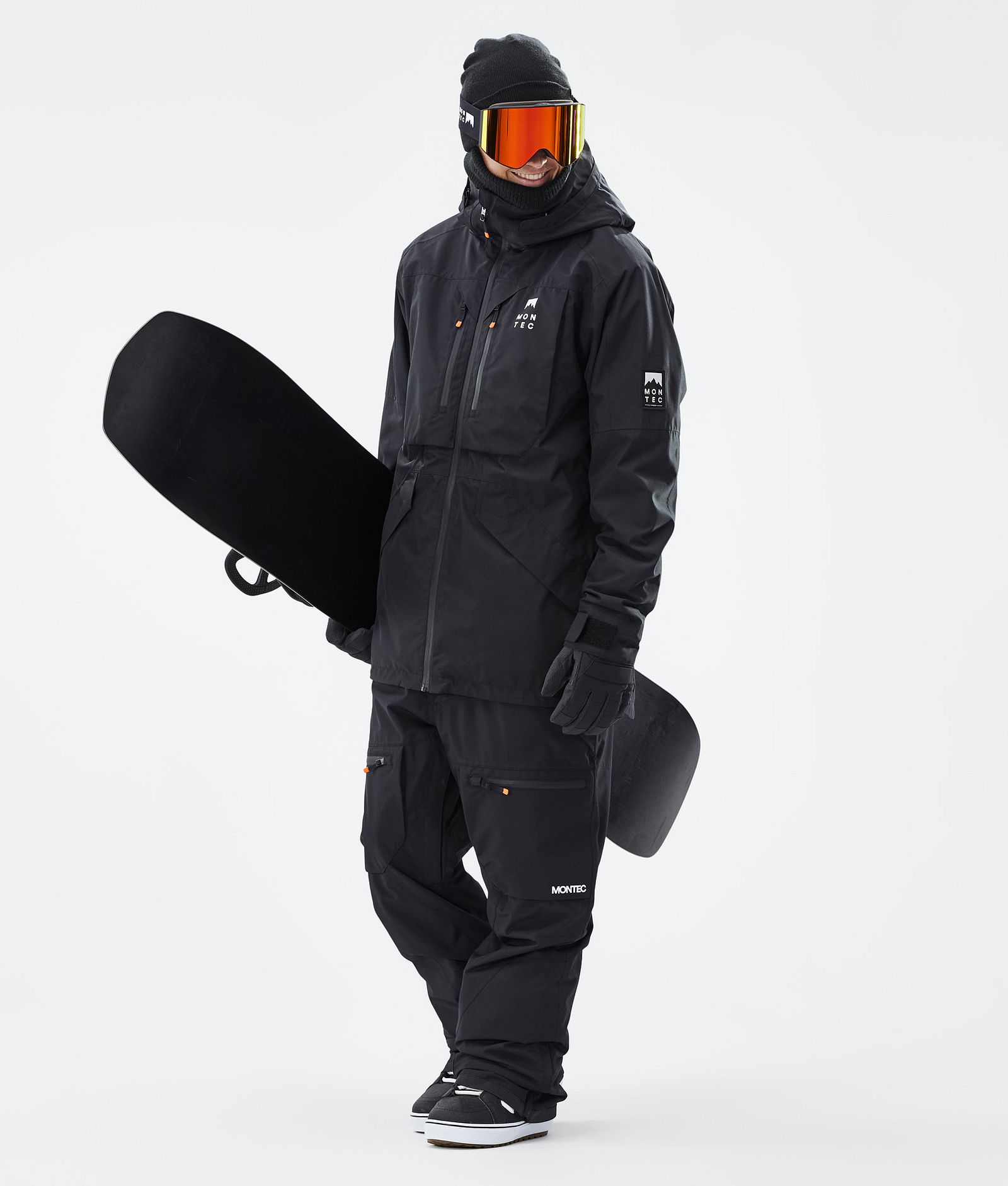 Montec Arch Snowboard Jacket Men Black