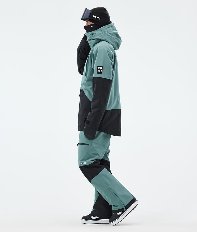 Montec Arch Snowboard jas Heren Atlantic/Black, Afbeelding 4 van 10
