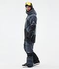 Montec Arch Snowboard Jacket Men Metal Blue/Black, Image 4 of 10
