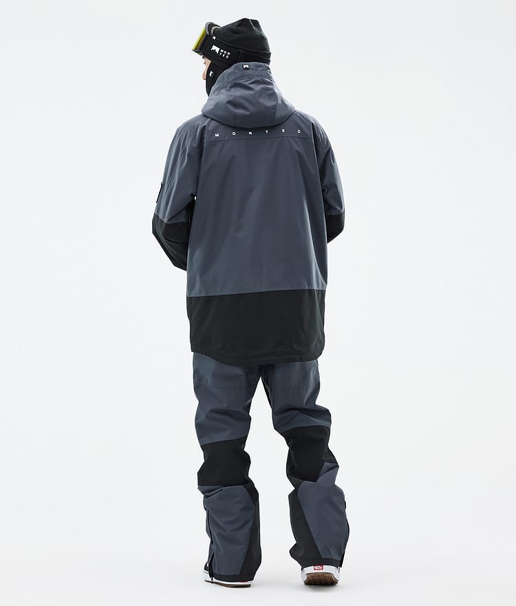 Montec Arch Snowboard jas Heren Metal Blue/Black, Afbeelding 5 van 10