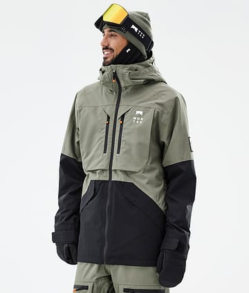 Montec Arch Snowboard Jacket Men Greenish/Black