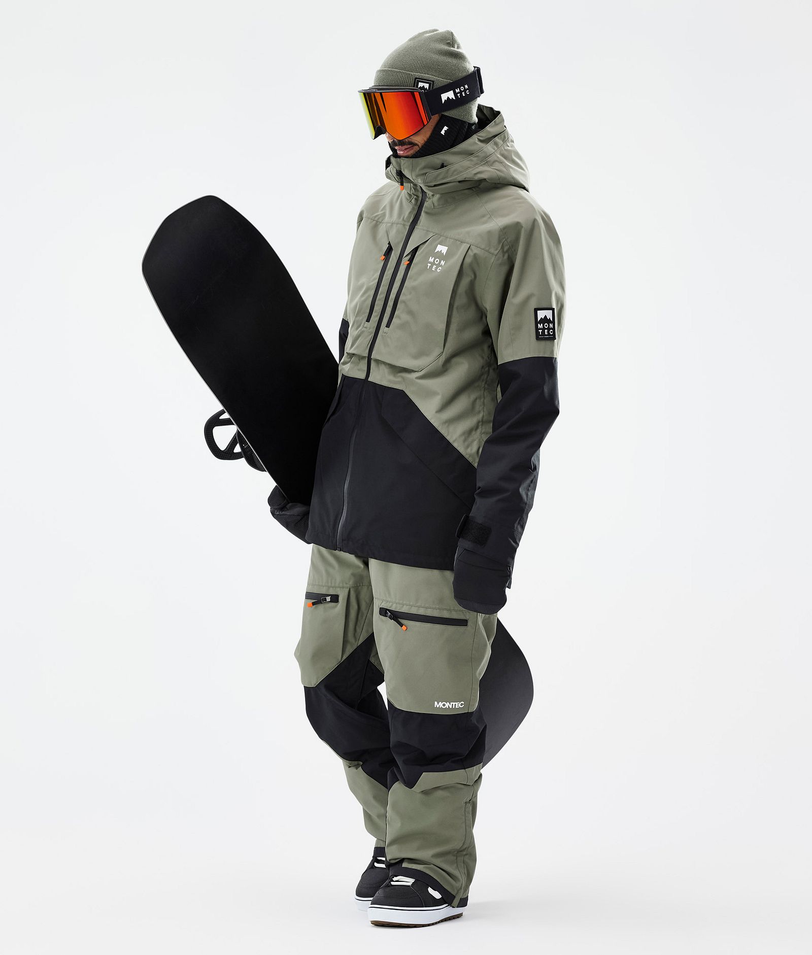 Montec Arch Snowboard Jacket Men Greenish/Black