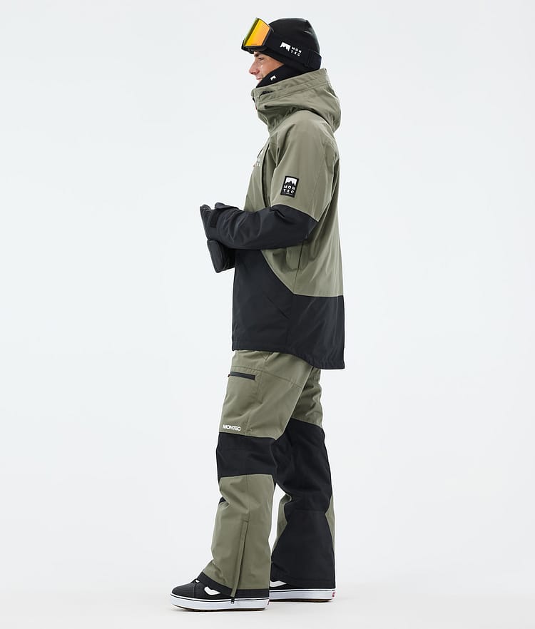 Montec Arch Snowboard jas Heren Greenish/Black, Afbeelding 4 van 10