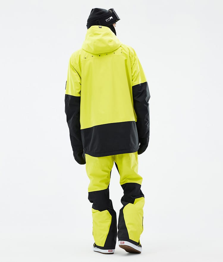 Montec Arch Snowboard jas Heren Bright Yellow/Black, Afbeelding 5 van 10