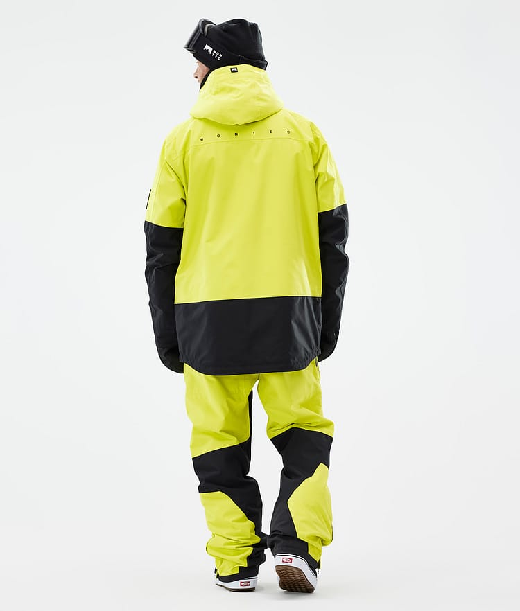 Montec Arch Snowboard Jacket Men Bright Yellow/Black, Image 5 of 10