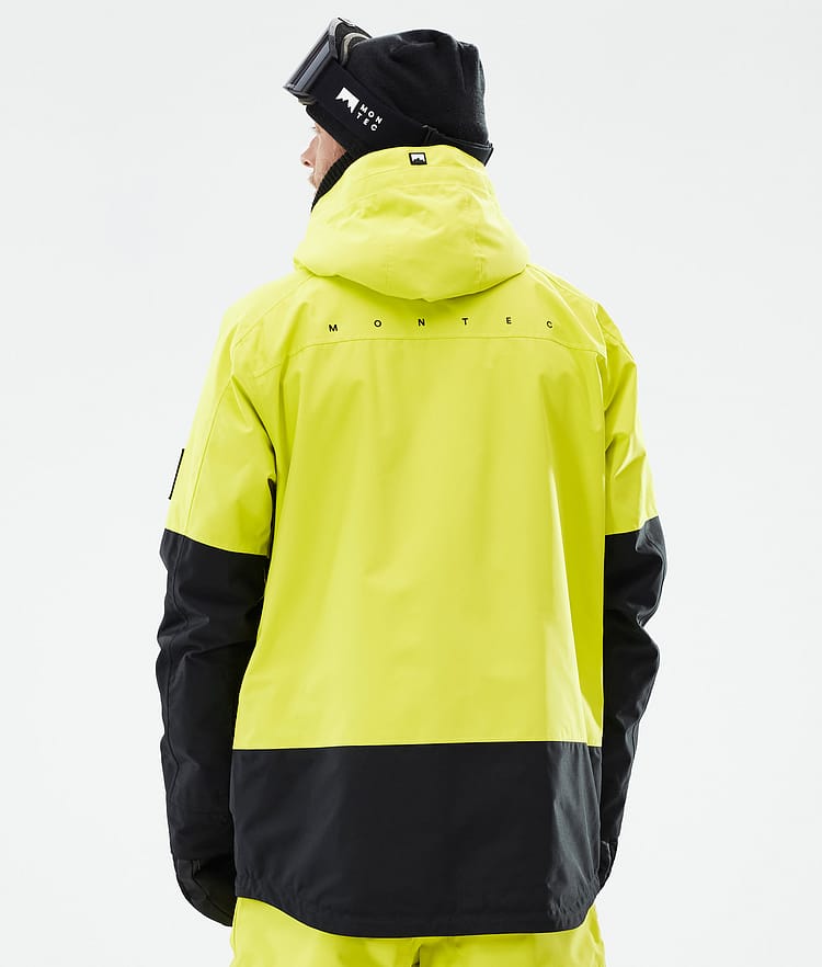 Montec Arch Snowboard Jacket Men Bright Yellow/Black, Image 7 of 10