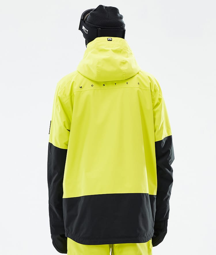 Montec Arch Ski jas Heren Bright Yellow/Black, Afbeelding 7 van 10