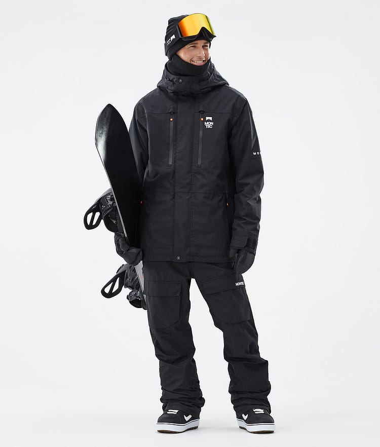 Montec Fawk Pantalones Snowboard Hombre Black