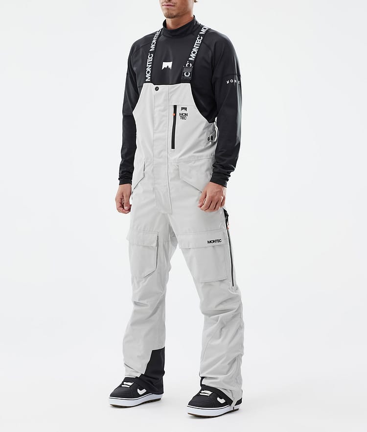 Montec Fawk Snowboard Broek Heren Light Grey, Afbeelding 1 van 7