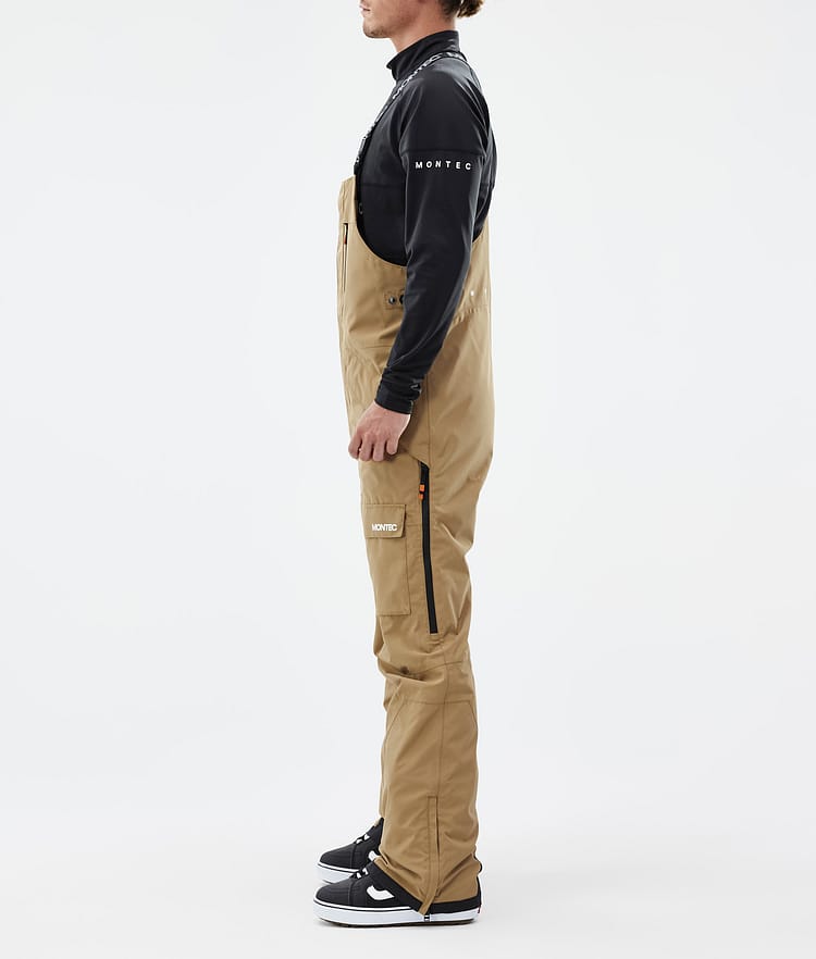 Montec Fawk Snowboard Broek Heren Gold, Afbeelding 3 van 7