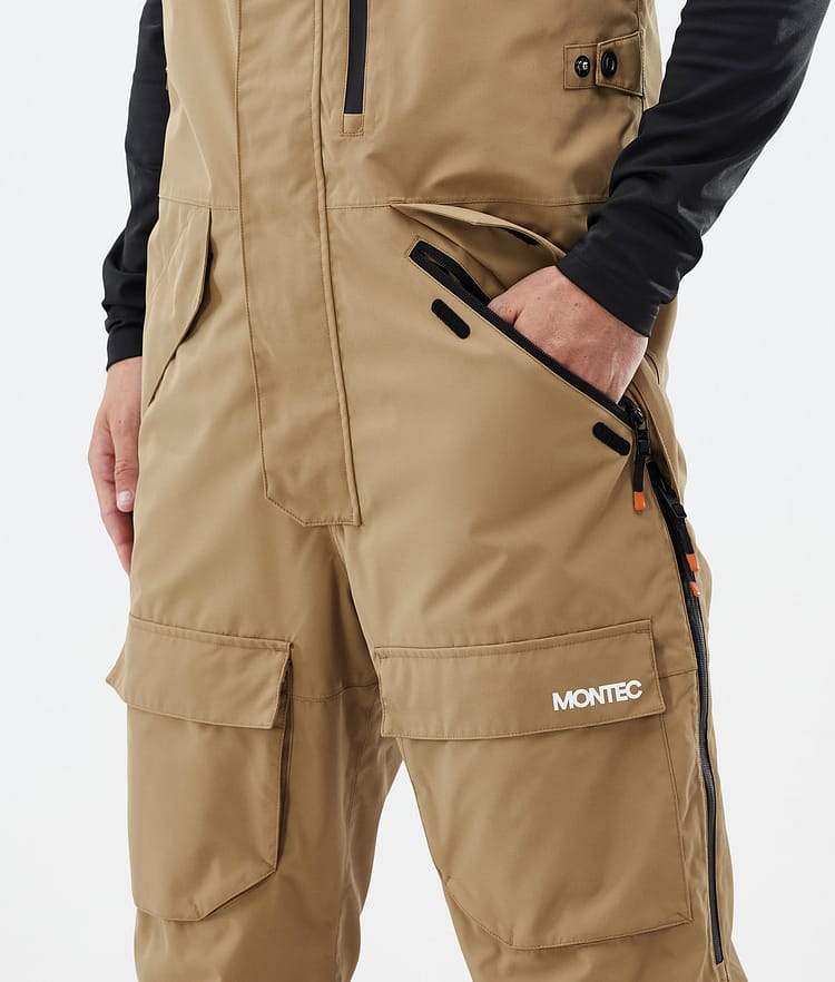 Montec Fawk Snowboard Broek Heren Gold, Afbeelding 5 van 7