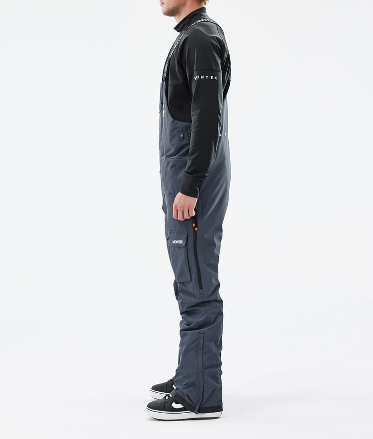 Montec Fawk Spodnie Snowboardowe Mężczyźni Metal Blue, Zdjęcie 2 z 6