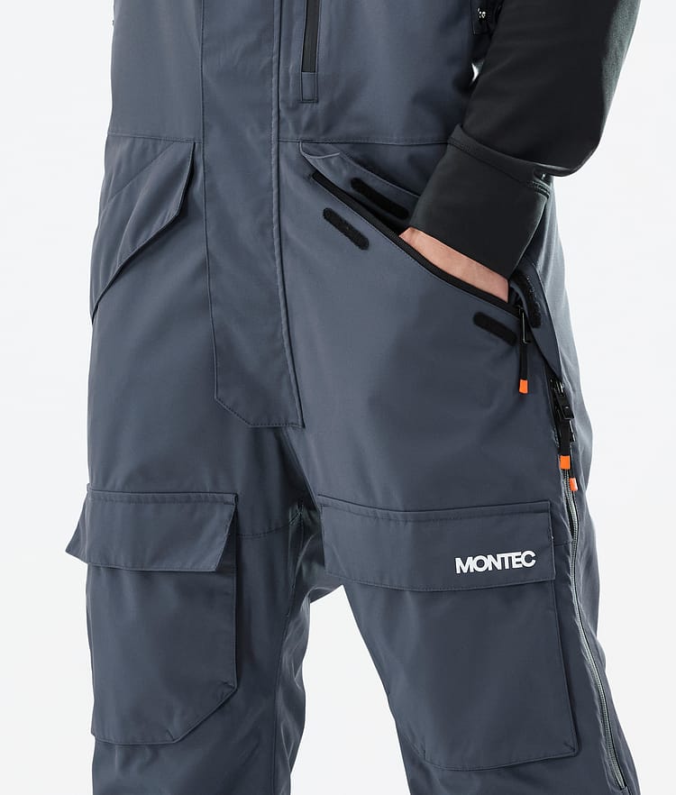 Montec Fawk Spodnie Snowboardowe Mężczyźni Metal Blue, Zdjęcie 4 z 6