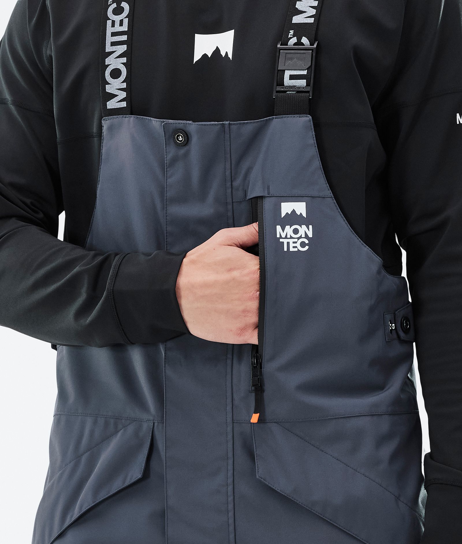 Montec Fawk Pantalon de Snowboard Homme Metal Blue, Image 5 sur 6