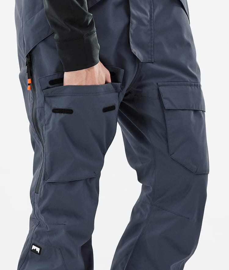 Montec Fawk Spodnie Snowboardowe Mężczyźni Metal Blue, Zdjęcie 6 z 6