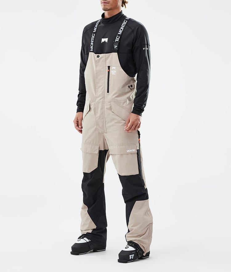 Montec Fawk Ski Pants Men Sand/Black