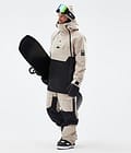 Montec Fawk Spodnie Snowboardowe Mężczyźni Sand/Black