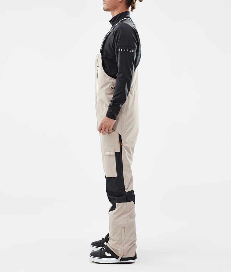 Montec Fawk Pantaloni Snowboard Uomo Sand/Black, Immagine 3 di 7