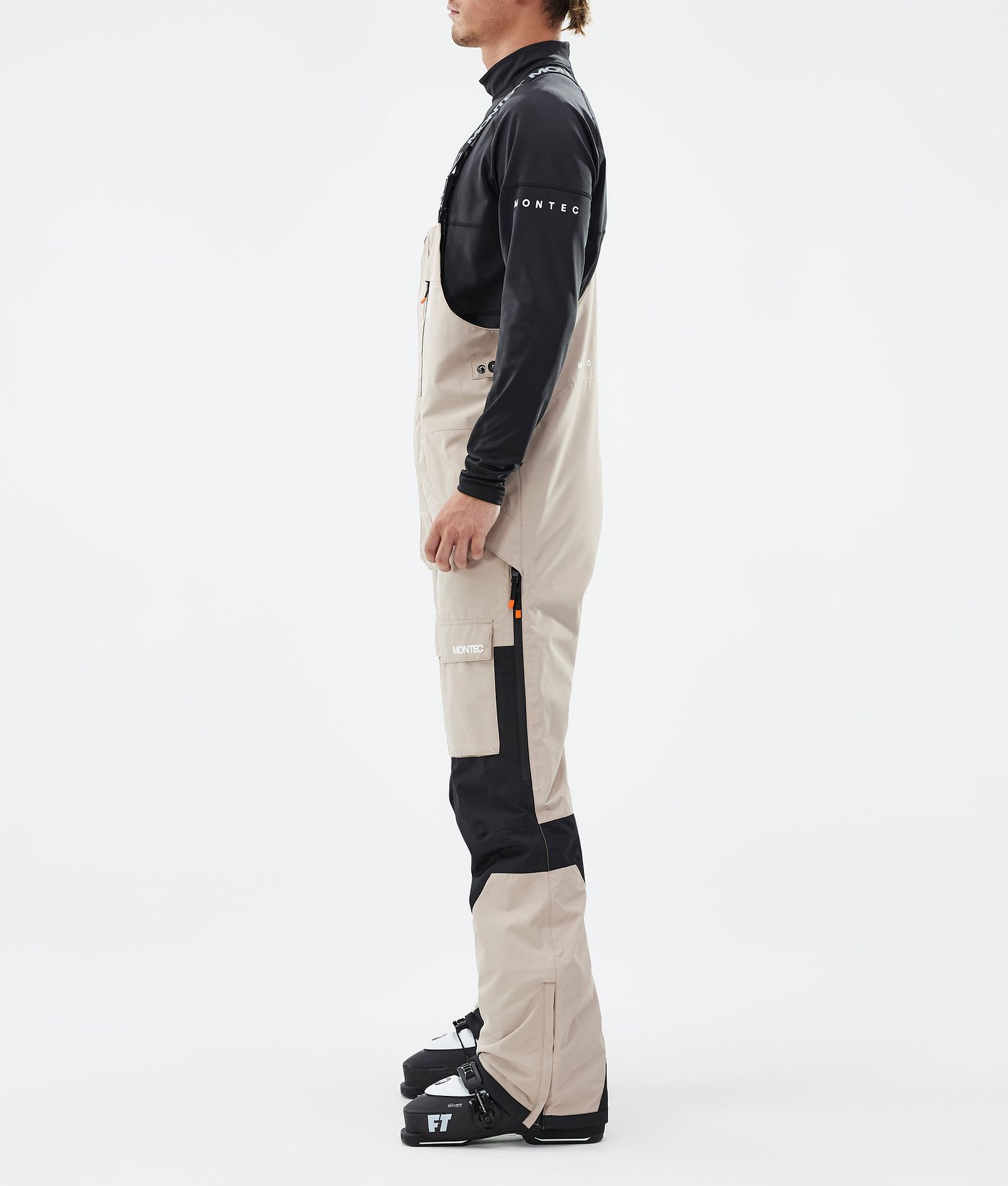 Montec Fawk Pantaloni Sci Uomo Sand/Black