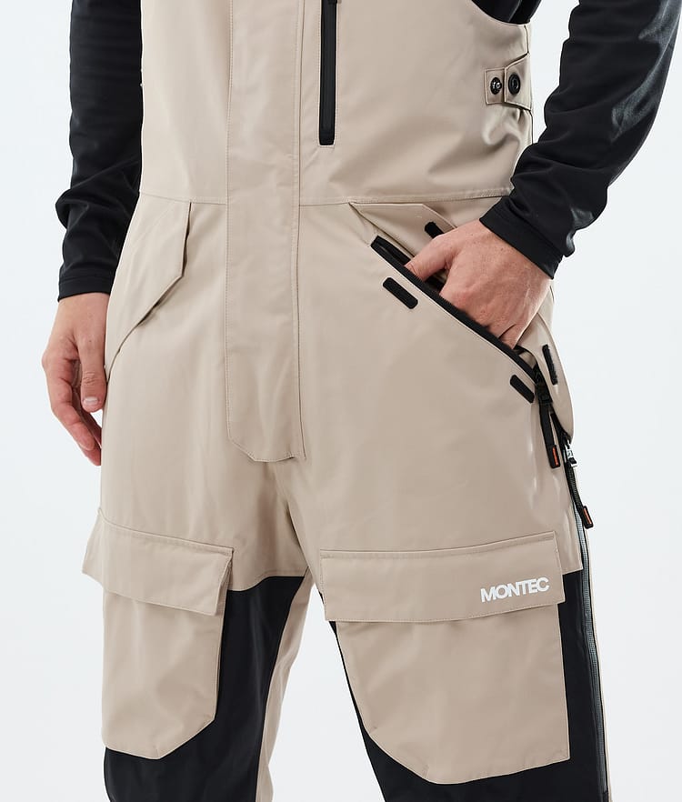 Montec Fawk Snowboard Pants Men Sand/Black, Image 5 of 7