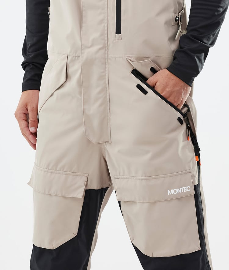 Montec Fawk Pantalon de Snowboard Homme Sand/Black, Image 5 sur 7