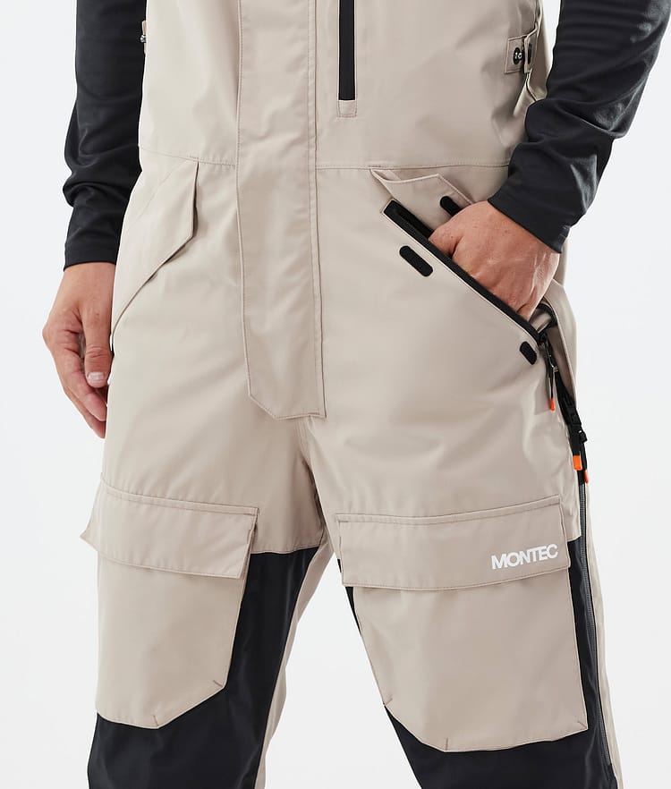 Montec Fawk Pantaloni Snowboard Uomo Sand/Black, Immagine 5 di 7