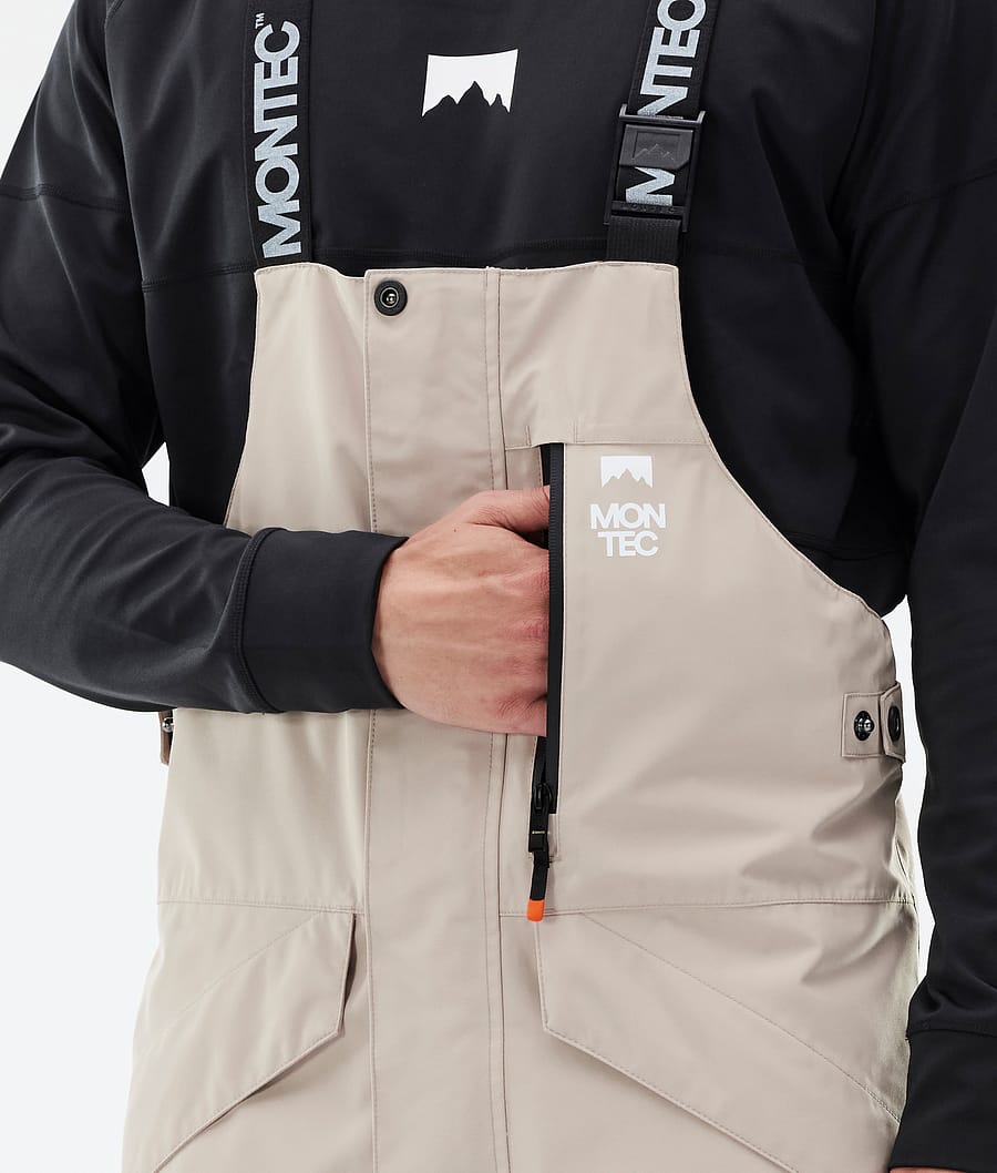 Montec Fawk Men's Ski Pants Sand/Black