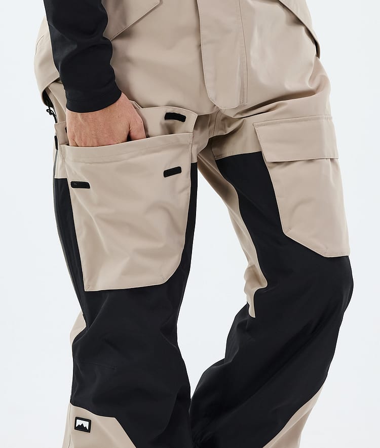 Montec Fawk Snowboard Pants Men Sand/Black, Image 7 of 7