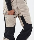 Montec Fawk Kalhoty na Snowboard Pánské Sand/Black Renewed, Obrázek 7 z 7