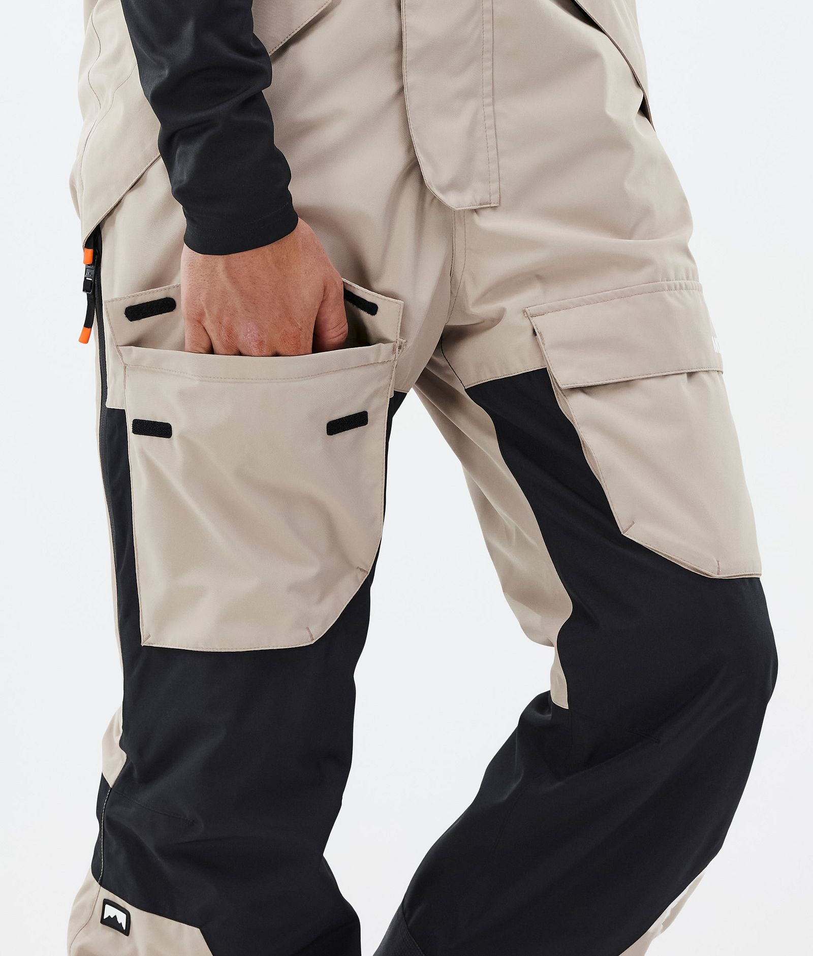 Montec Fawk Pantaloni Snowboard Uomo Sand/Black, Immagine 7 di 7