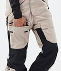 Montec Fawk Pantalon de Snowboard Homme Sand/Black Renewed, Image 7 sur 7