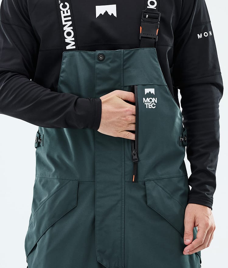 Montec Fawk Snowboard Pants Men Dark Atlantic/Black Renewed, Image 6 of 7